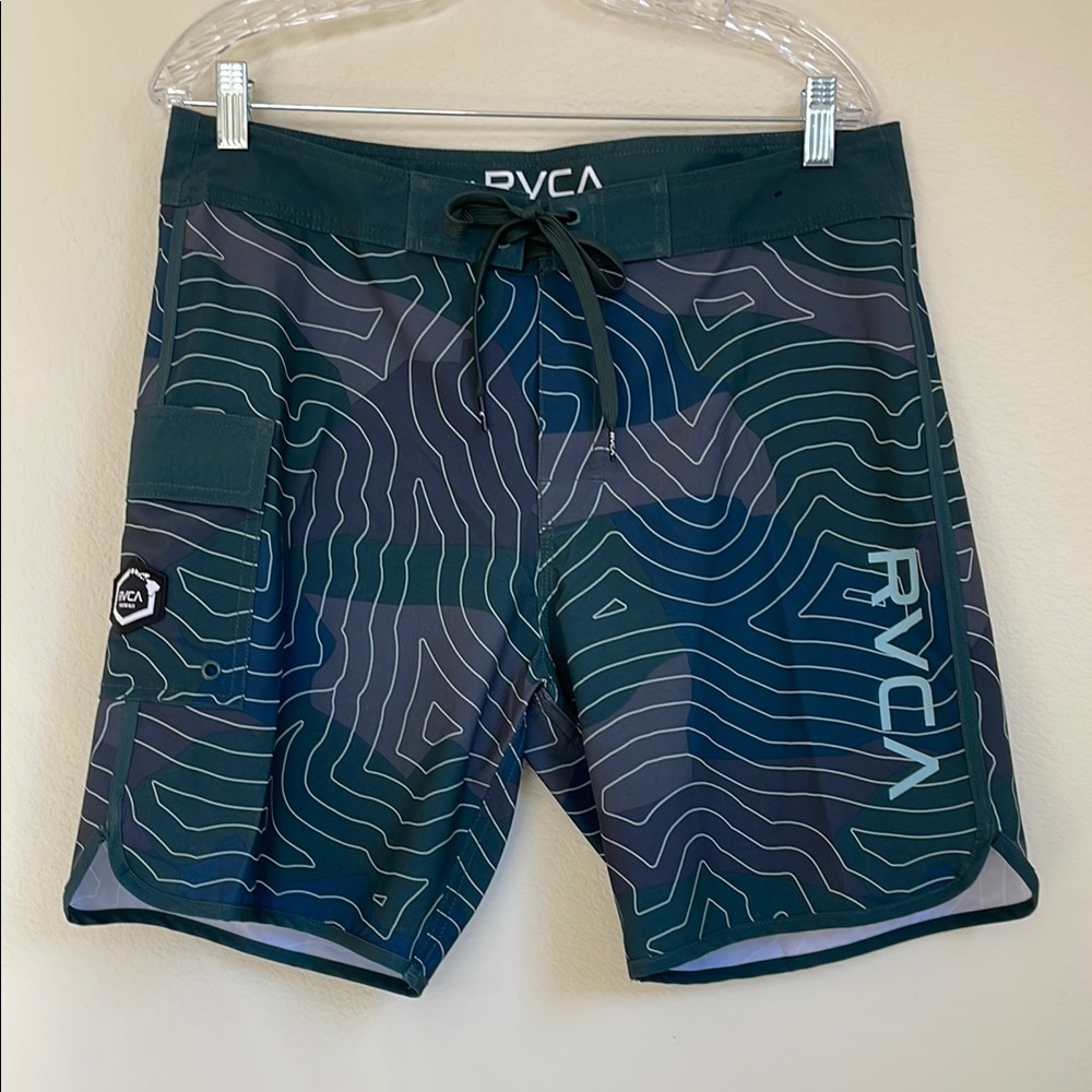 RVCA Men's Swim Shorts Board Shorts Size 33